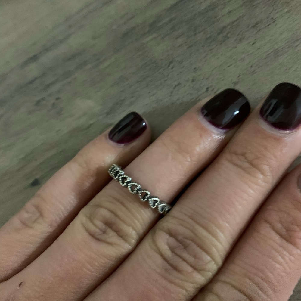Heart pandora ring
